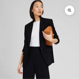 Club Monaco lined black blazer sz 4